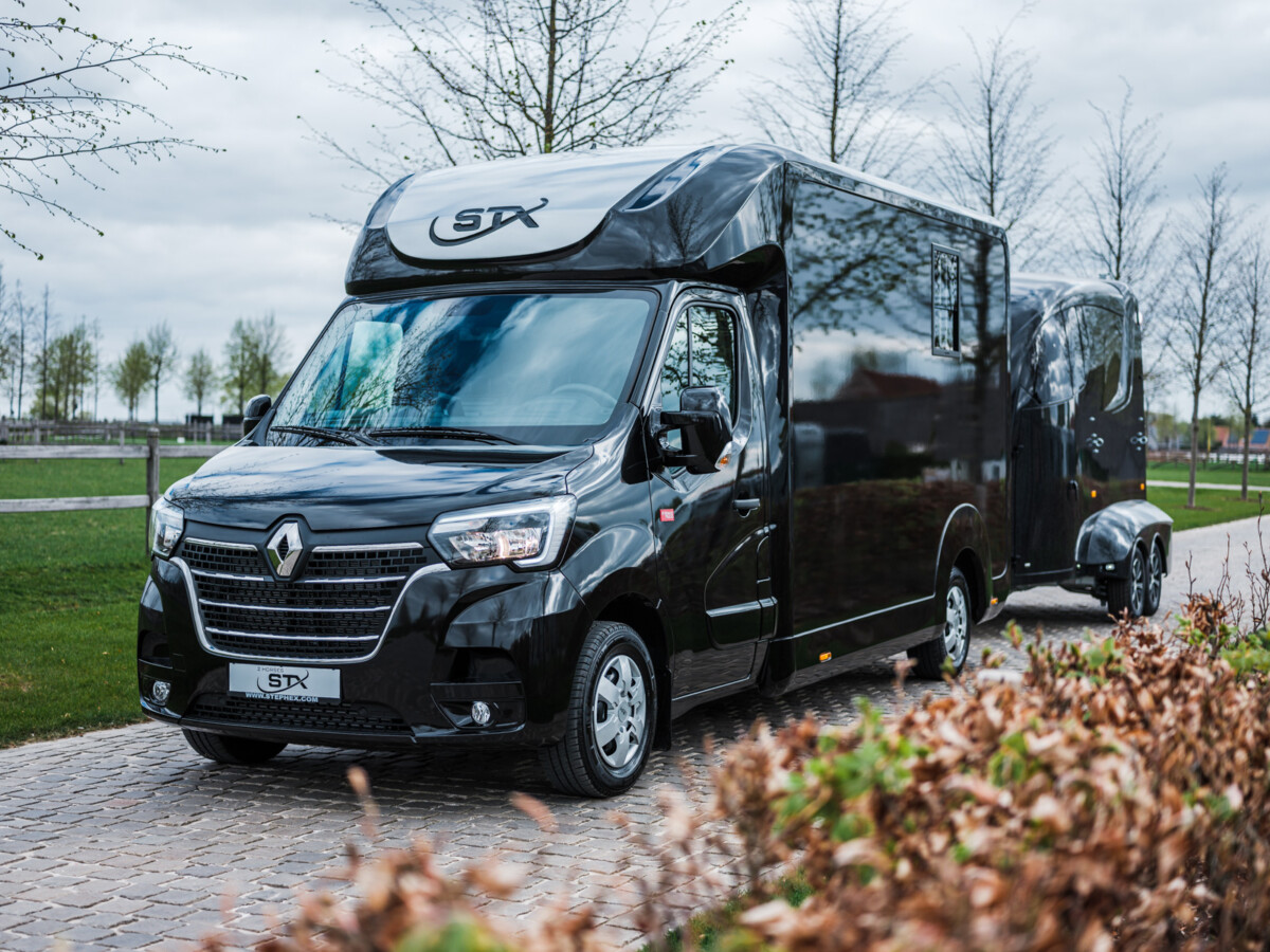 STX Pferdetransporter mit Anhängerkupplung — 2500 kg Anhängelast